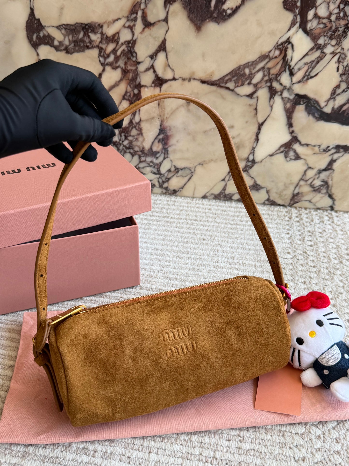 Cuero | Mini Cylinder Shoulder Bag