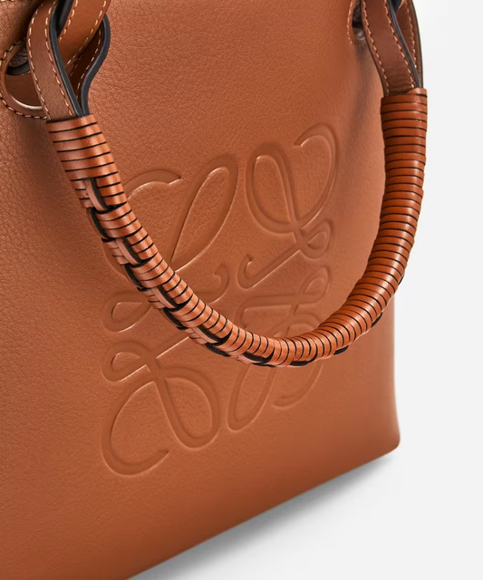 Cuero | Small Anagram Leather Tote Bag