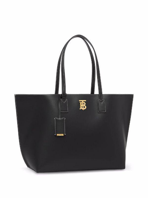 Cuero | monogram leather tote bag