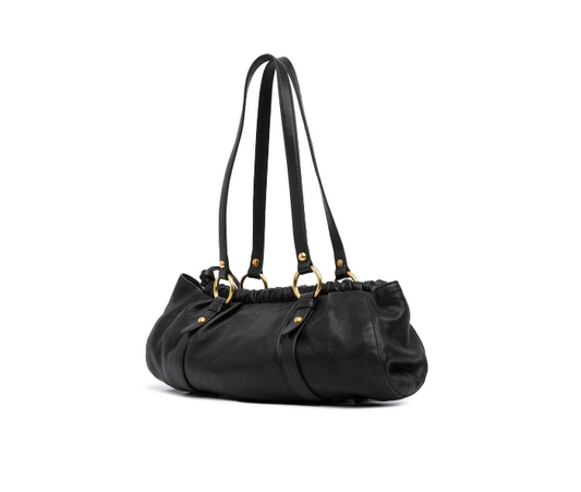 Cuero | Small Nappa Leather Shoulder Bag
