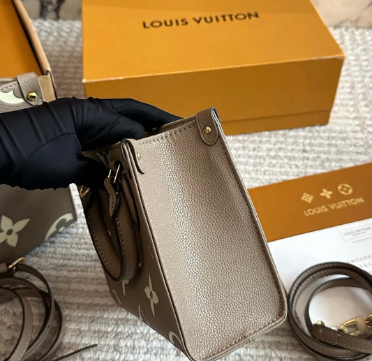 Cuero | Monogram Mini Tote Bag