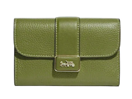 Cuero | Women's Green Medium Grace Wallet