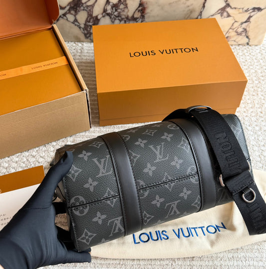 Cuero | Monogram Duffle Crossbody