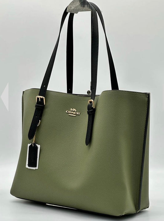 Cuero | MOLLIE TOTE LARGE - OLIVE