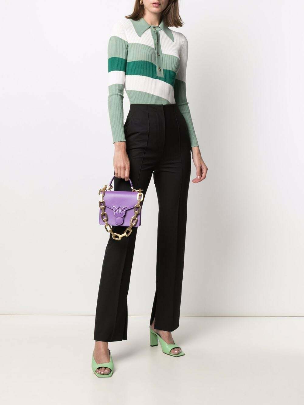 Cuero | MINI LOVE BAG TOP HANDLE MAXI CHAIN