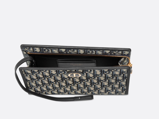 Cuero | Oblique Jacquard 30 Montaigne Dea Pouch