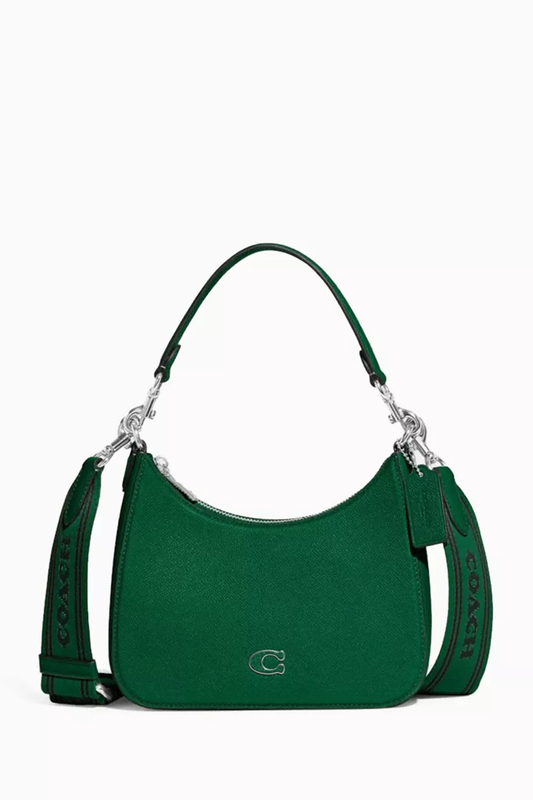 Cuero | Hobo Crossbody Bag in Crossgrain Leather