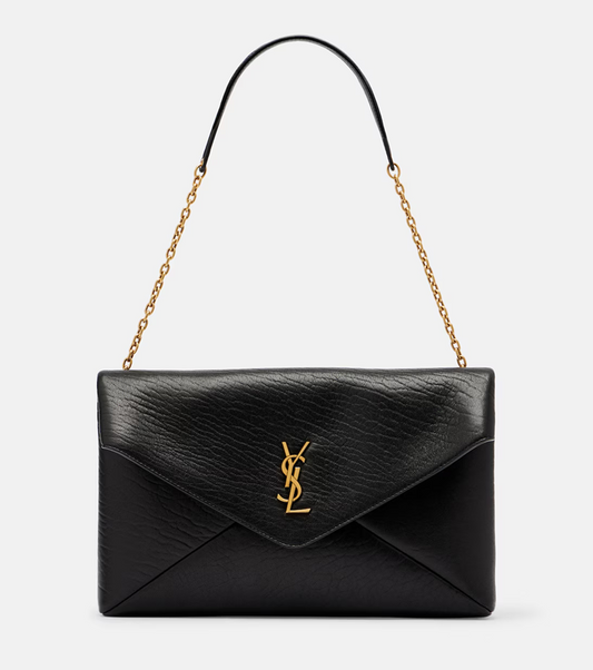Cuero | Cassandre leather large shoulder bag