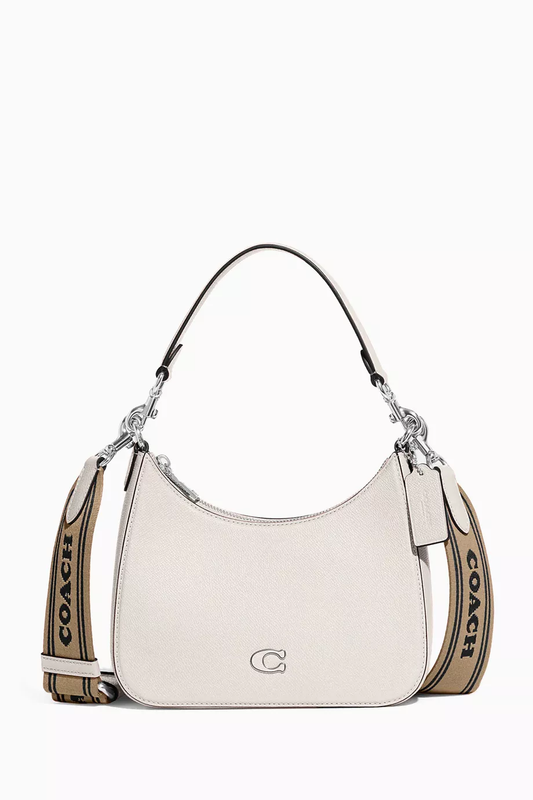 Cuero | Hobo Crossbody Bag in Crossgrain Leather