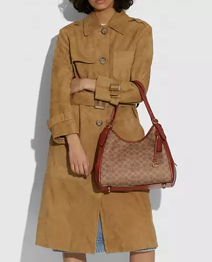 Cuero | Lori Shoulder Bag In Signature Canvas