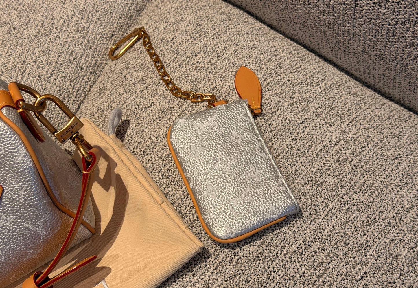 Cuero | Monogram Mini Boston Bag