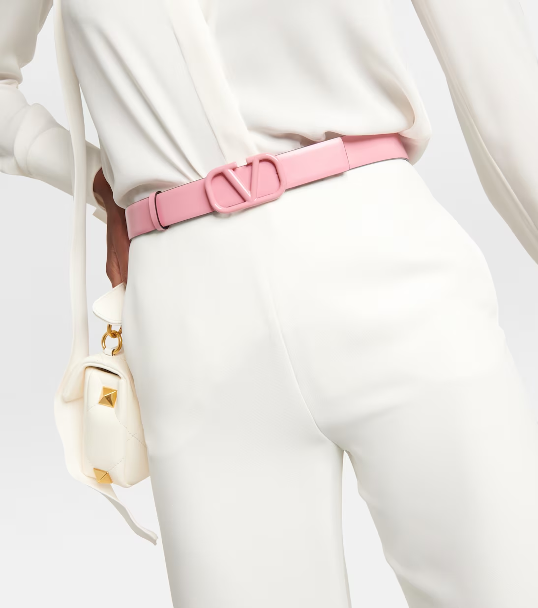 Cuero | VLogo leather belt