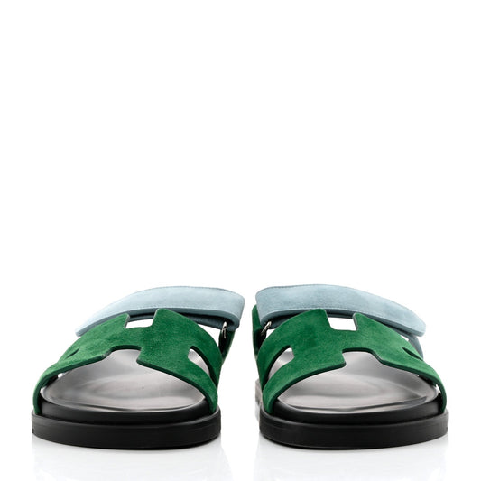 Cuero | Suede Goatskin Chypre Sandals