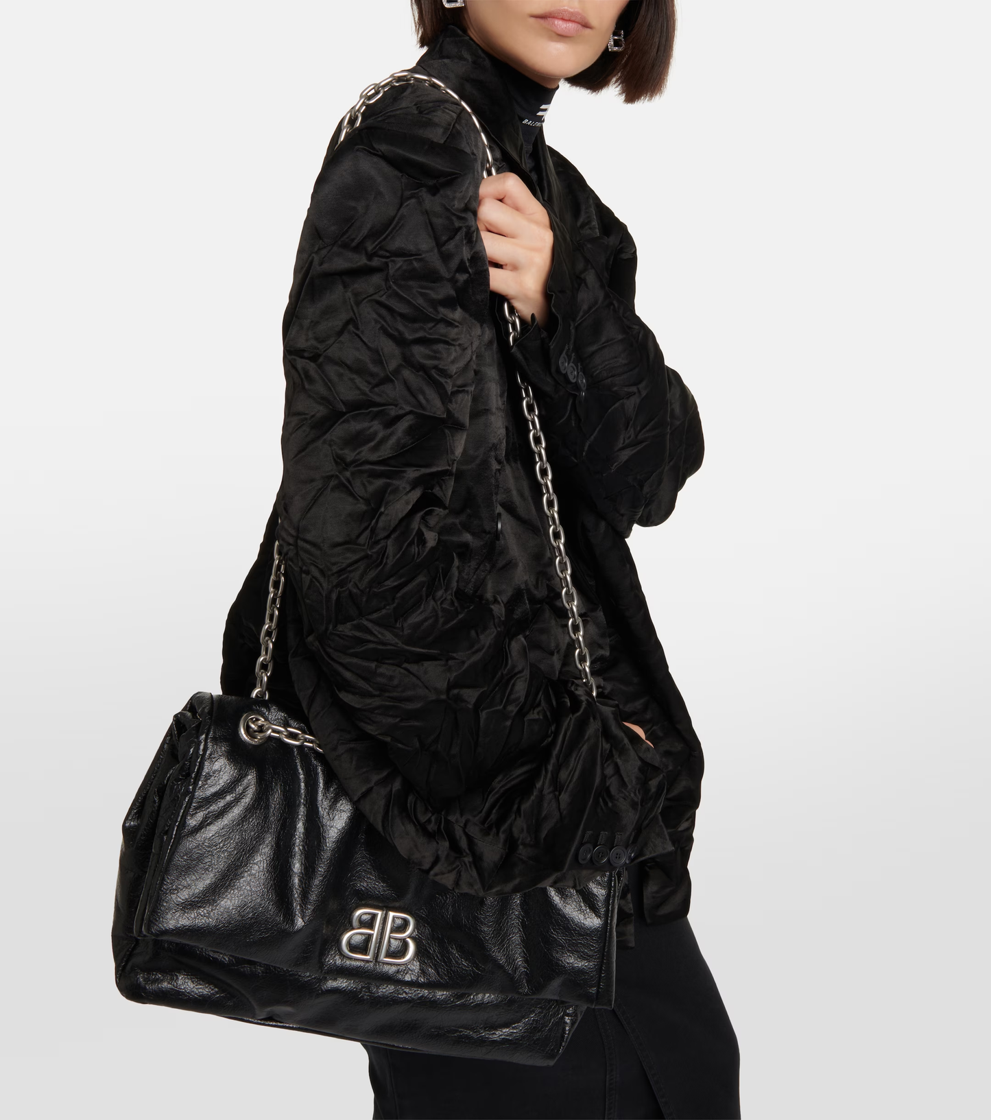 Cuero | Monaco Medium leather shoulder bag