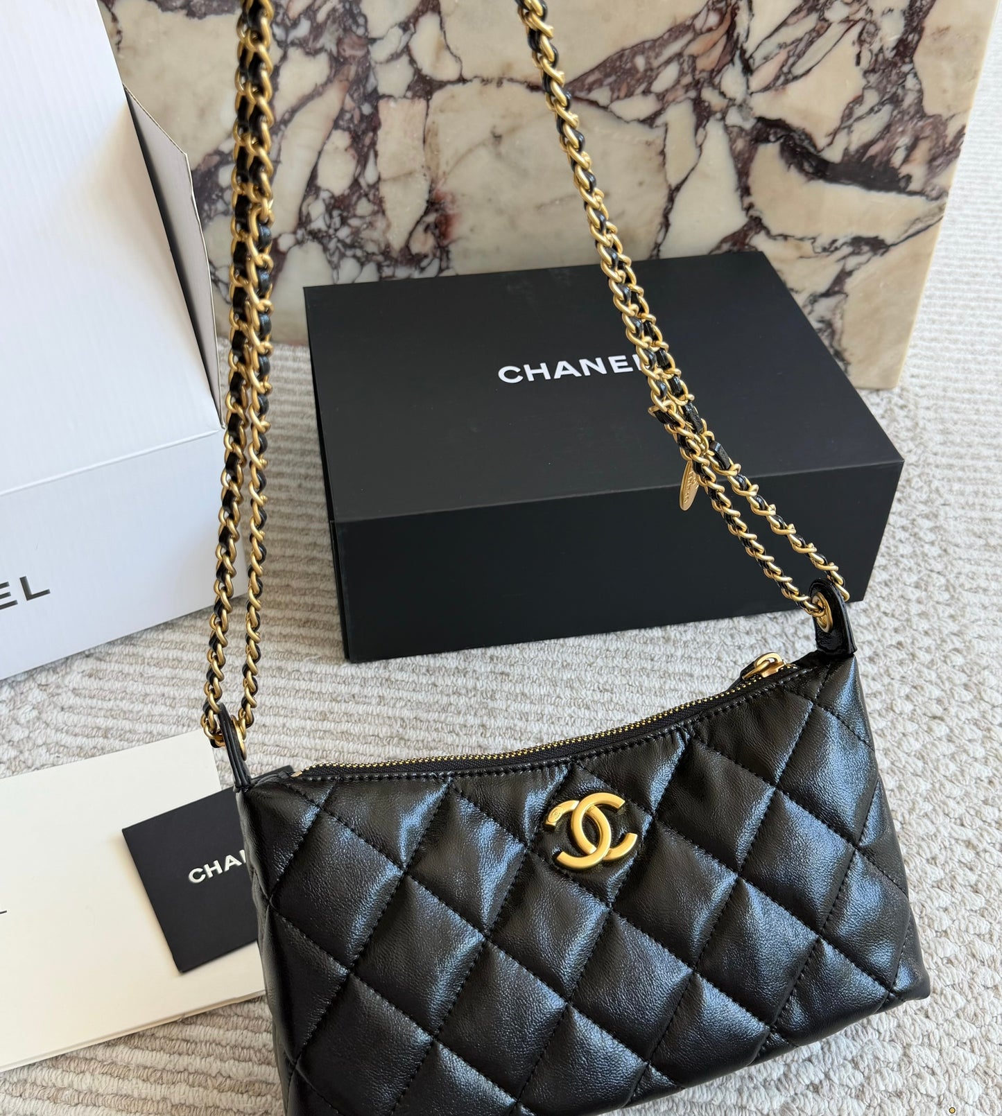 Cuero | Quilted Mini Shoulder Bag