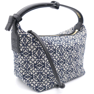 Cuero | Small Cubi Anagram Jacquard Canvas Shoulder Bag