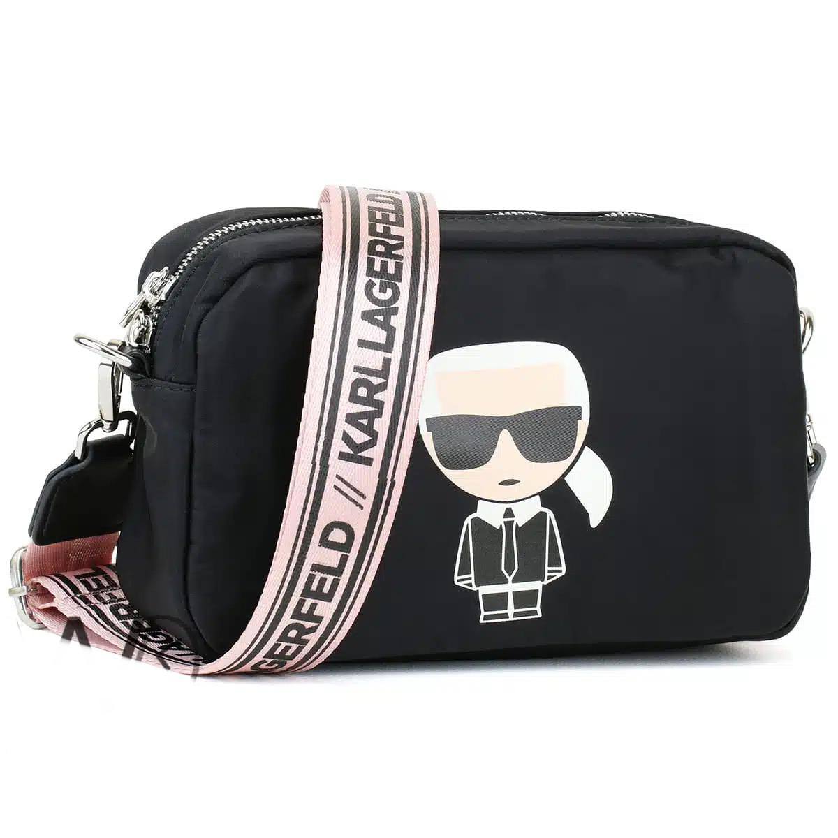 Cuero | Black Handbag Crossbody Wash Bag