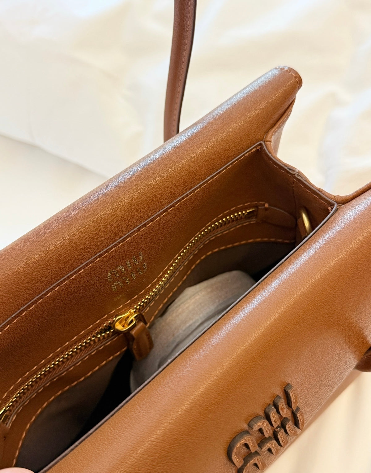 Cuero | Signature Top Handle Bag - Camel