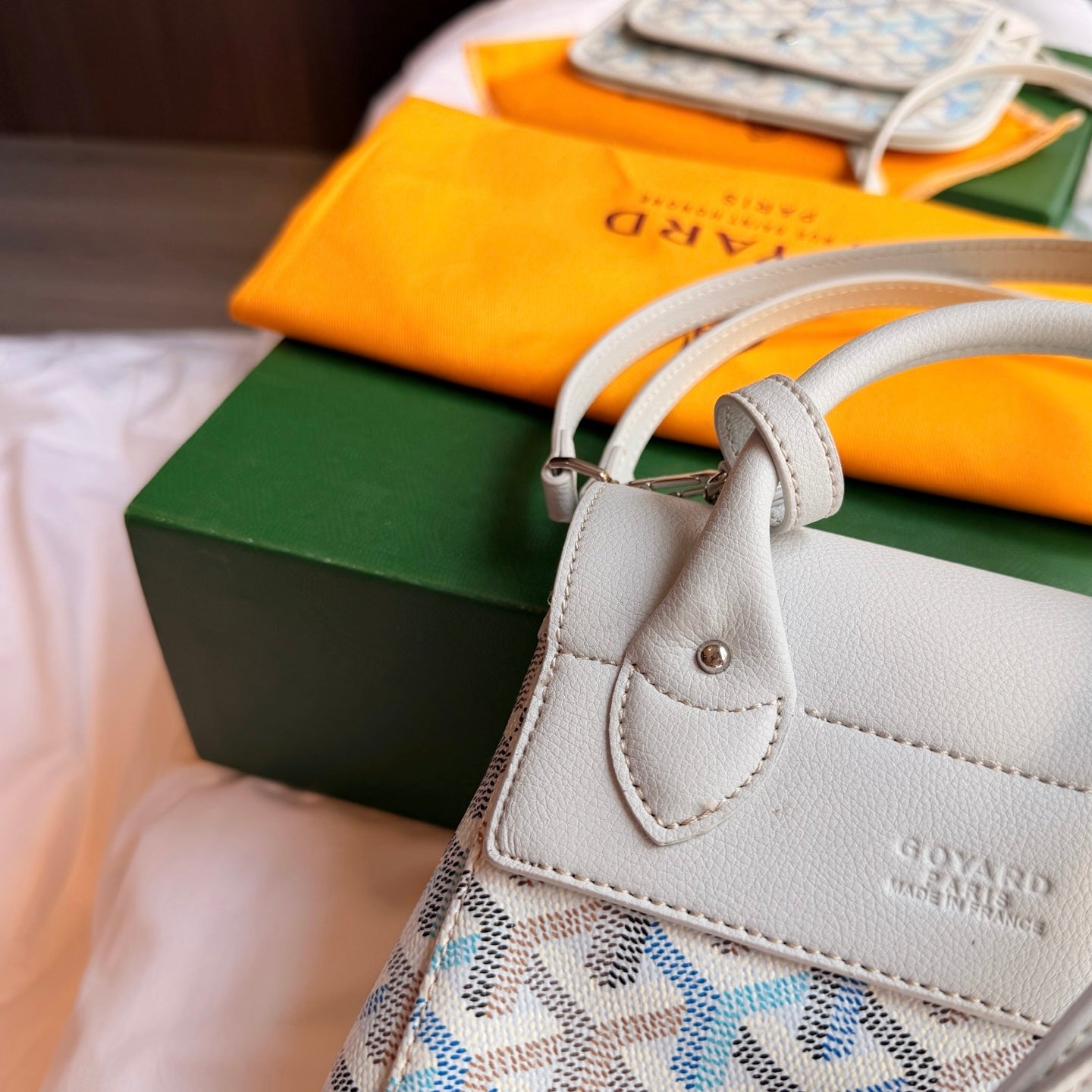 Cuero | Monogram Backpack & Mini Bag Set