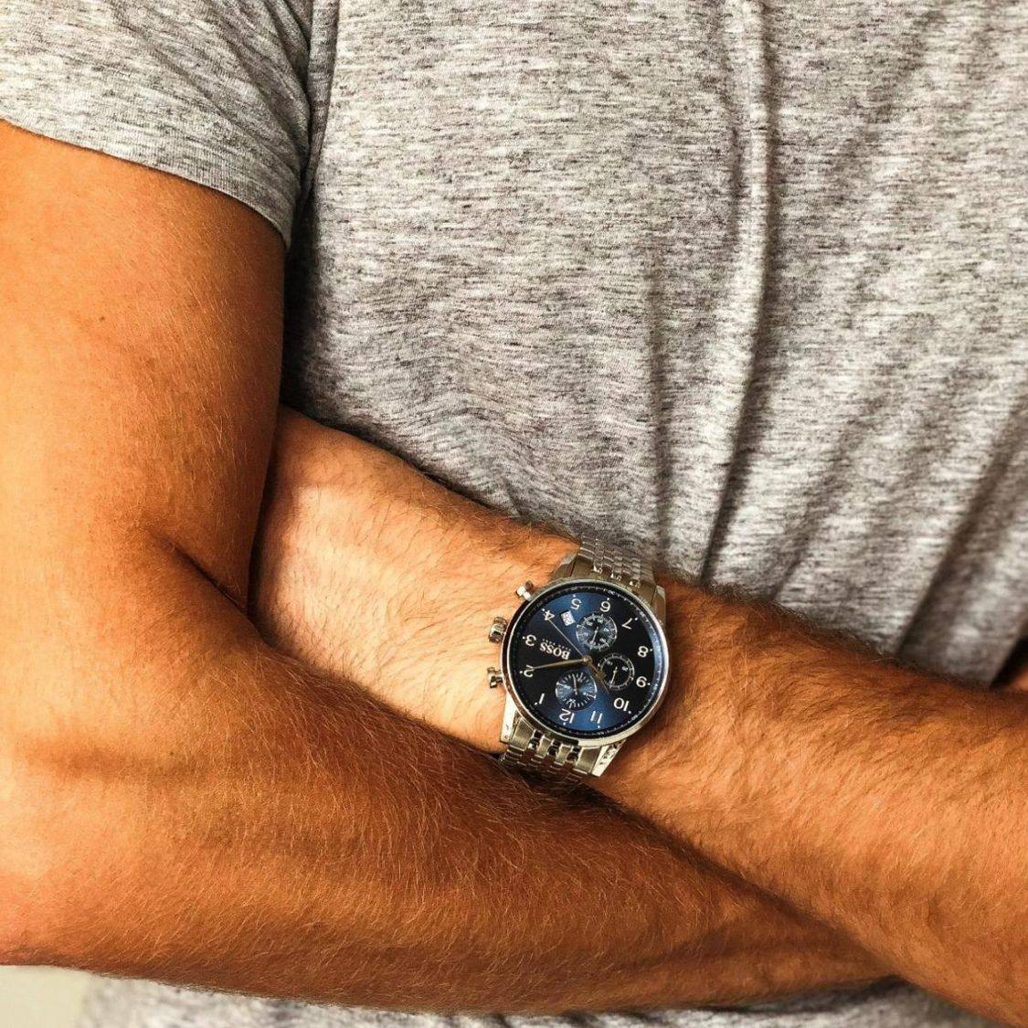 Cuero | Original Boss 1513498 Men Watch