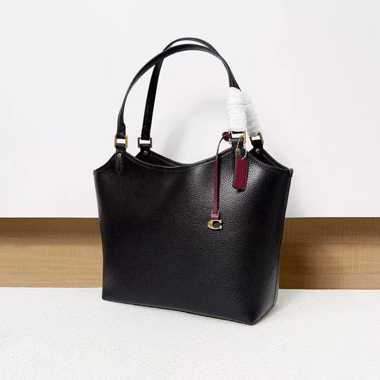 Cuero | Day Tote Bag Leather Black