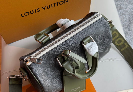 Cuero | Monogram Eclipse Canvas Duffle Bag