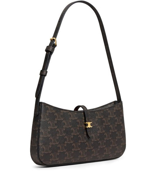Cuero | Tina Shoulder Bag In Shiny Calfskin