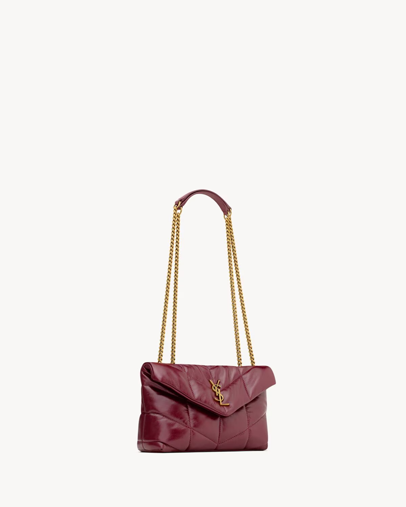 Cuero | Yves Toy Puffer in shiny leather
