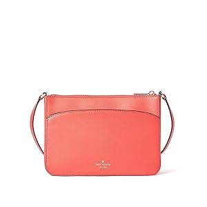Cuero | Original Kate Spade New York Medium Top Zip Crossbody Bag