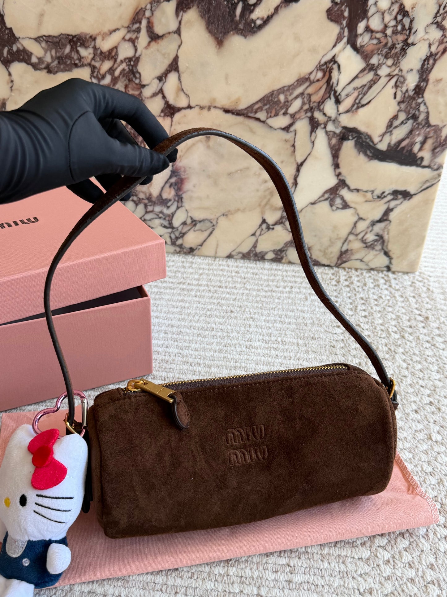 Cuero | Mini Cylinder Shoulder Bag