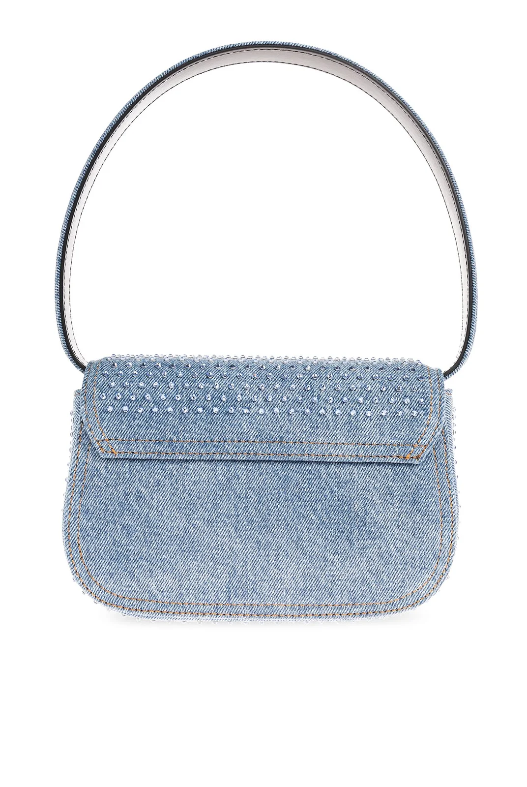 Cuero | Embellished Denim Shoulder Bag