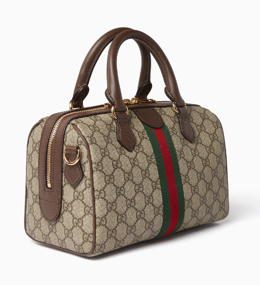 Cuero | Boston Duffle Bag in GG Canvas
