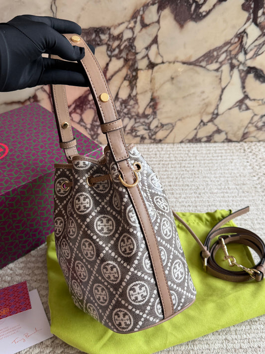 Cuero | Monogram Bucket Bag
