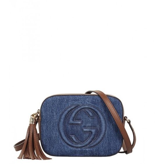 Cuero | Blue Denim Soho Cross Body Bag
