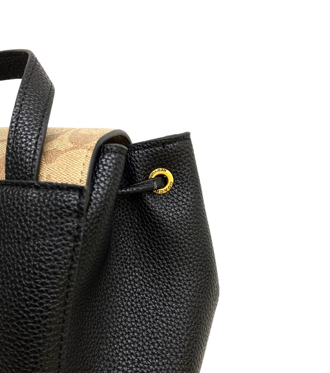 Cuero | Evie backpack in signature canvas