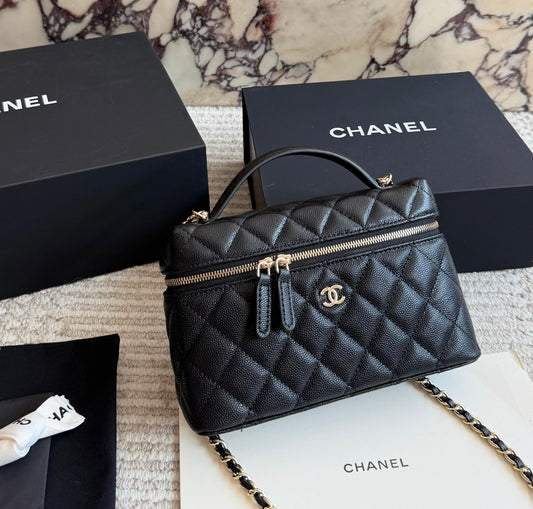 Cuero | Quilted Vanity Case Bag