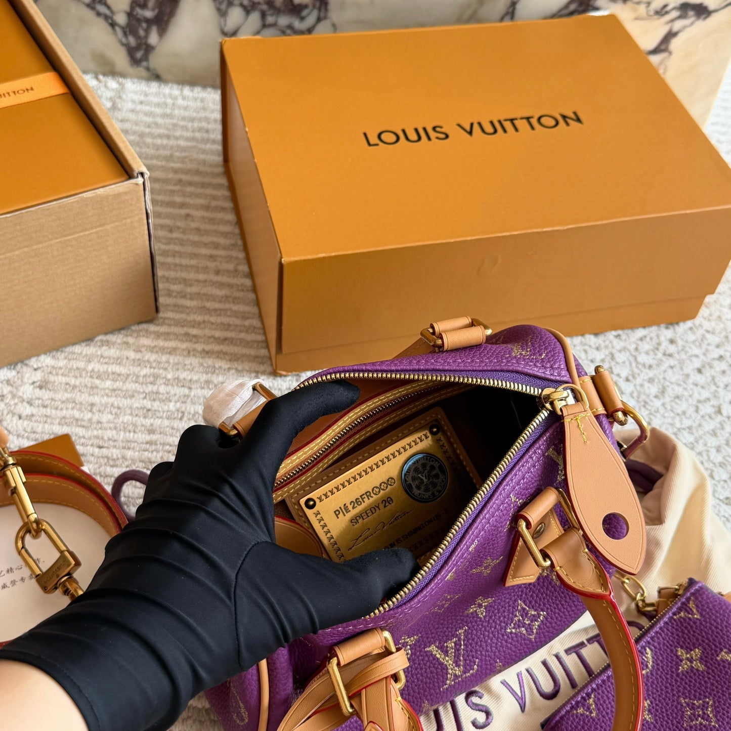 Cuero | Monogram Mini Speedy Bag