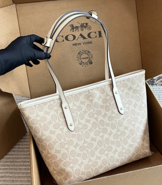 Cuero | Signature Tote Bag - Beige