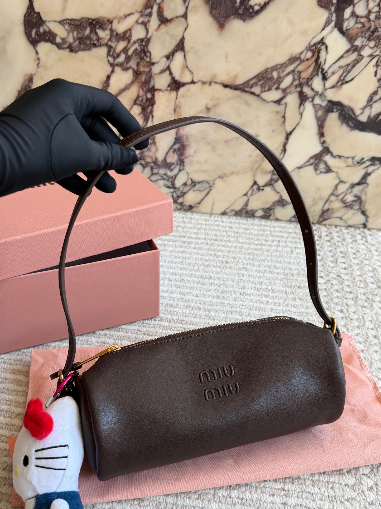 Cuero | Mini Cylinder Shoulder Bag