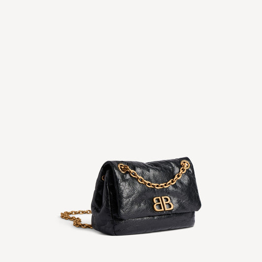 Cuero | WOMEN'S MONACO BAG MINI IN BLACK