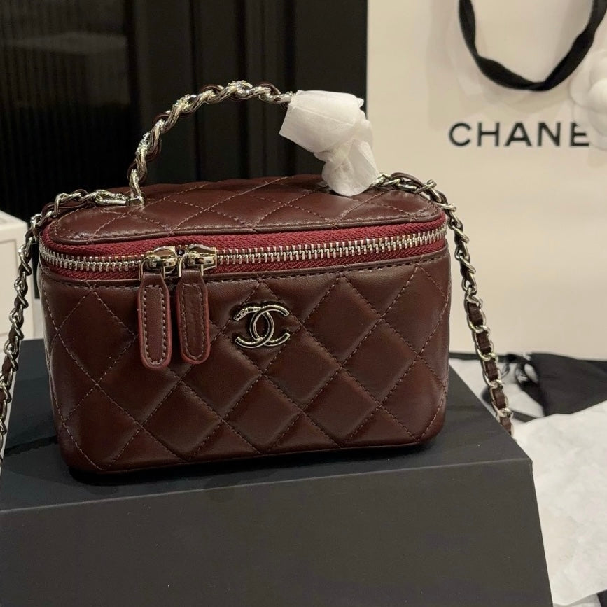 Cuero | Quilted Vanity Box Bag