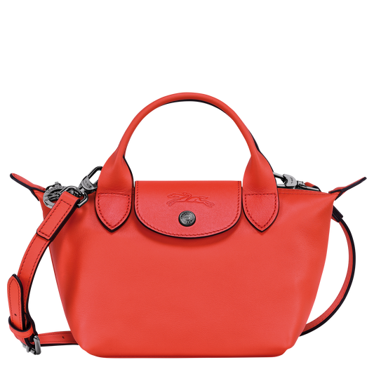 Cuero | Le Pliage Xtra XS Handbag Orange Leather