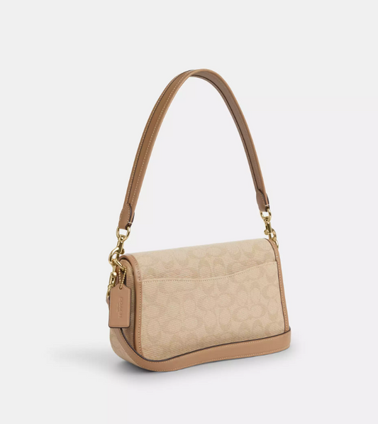 Cuero | Hadley Shoulder Bag With Signature Canvas