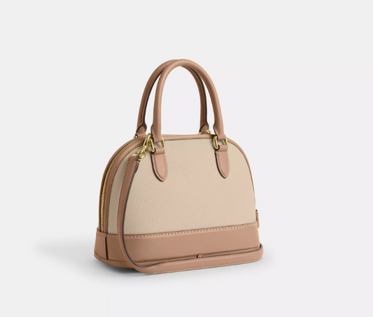 Cuero | Sabrina Satchel Bag In Colorblock