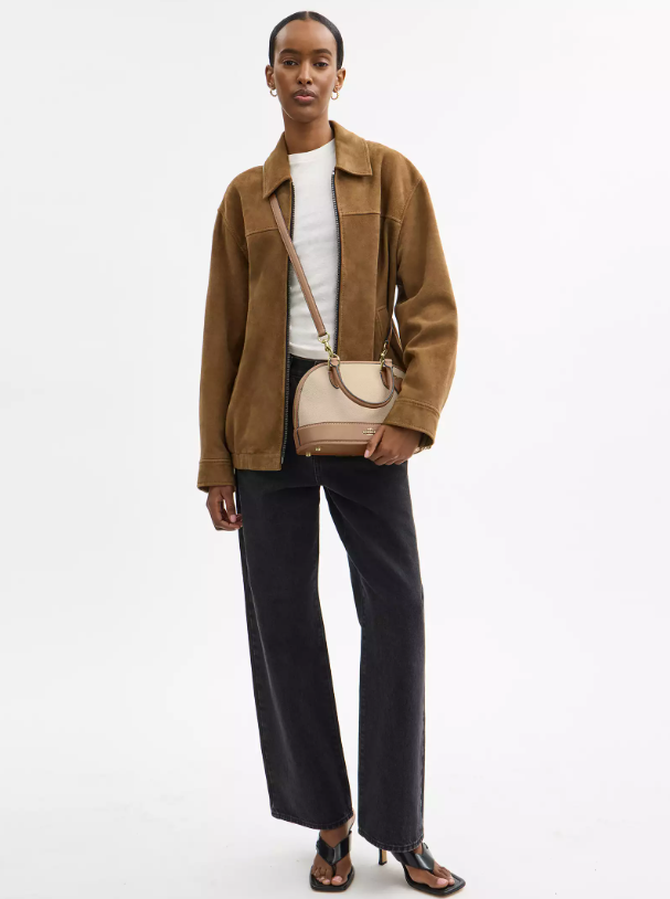 Cuero | Sabrina Satchel Bag In Colorblock
