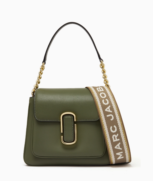 Cuero | The J Marc Mini Satchel Shoulder Bag in Leather