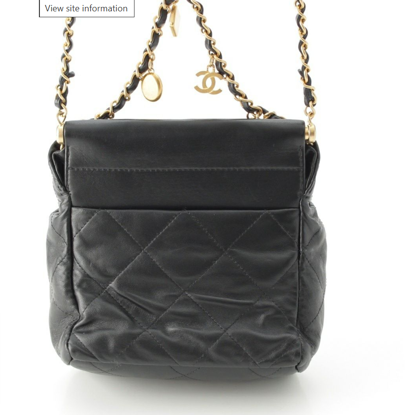 Cuero | Leather Shoulder Bag Black