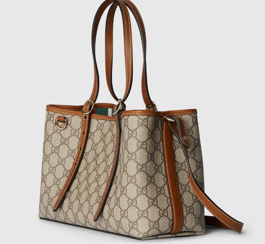 Cuero | GG Emblem medium tote bag