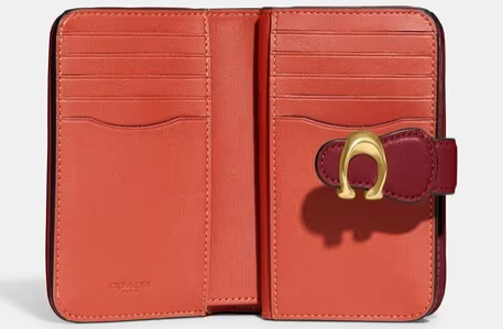 Cuero | Tabby Medium Wallet In Colorblock Signature Canvas