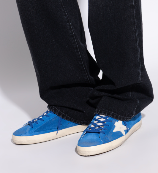 Cuero | BLUE ‘Super-Star classic with list’ sports shoes